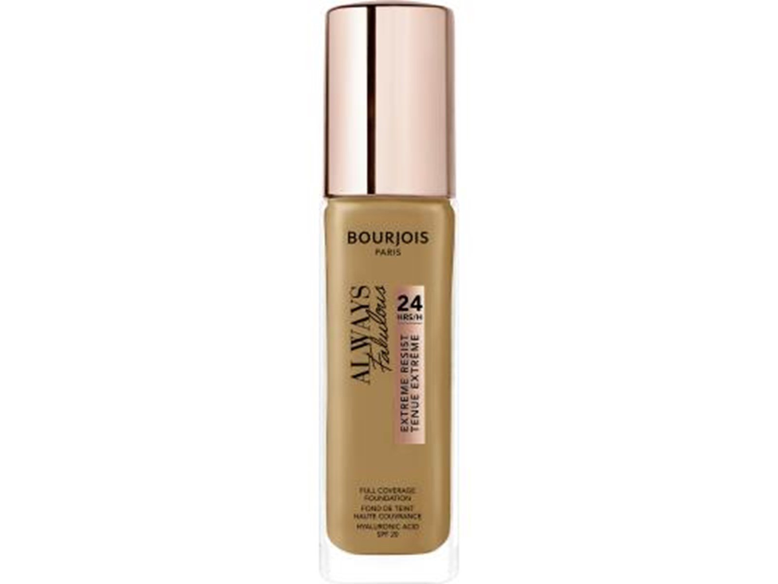 Bourjois Always fabulous 24hrs foundation SPF20 - No. 520 Caramel Bourjois Always fabulous 24hrs foundation SPF20 - No. 520 Caramel